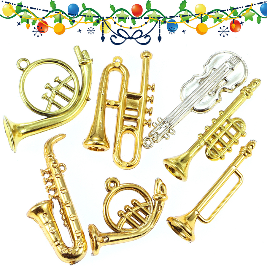 20pcs 2-7cm Mini Golden Musica – Musical Instrument Manufacturers recenzja i cena