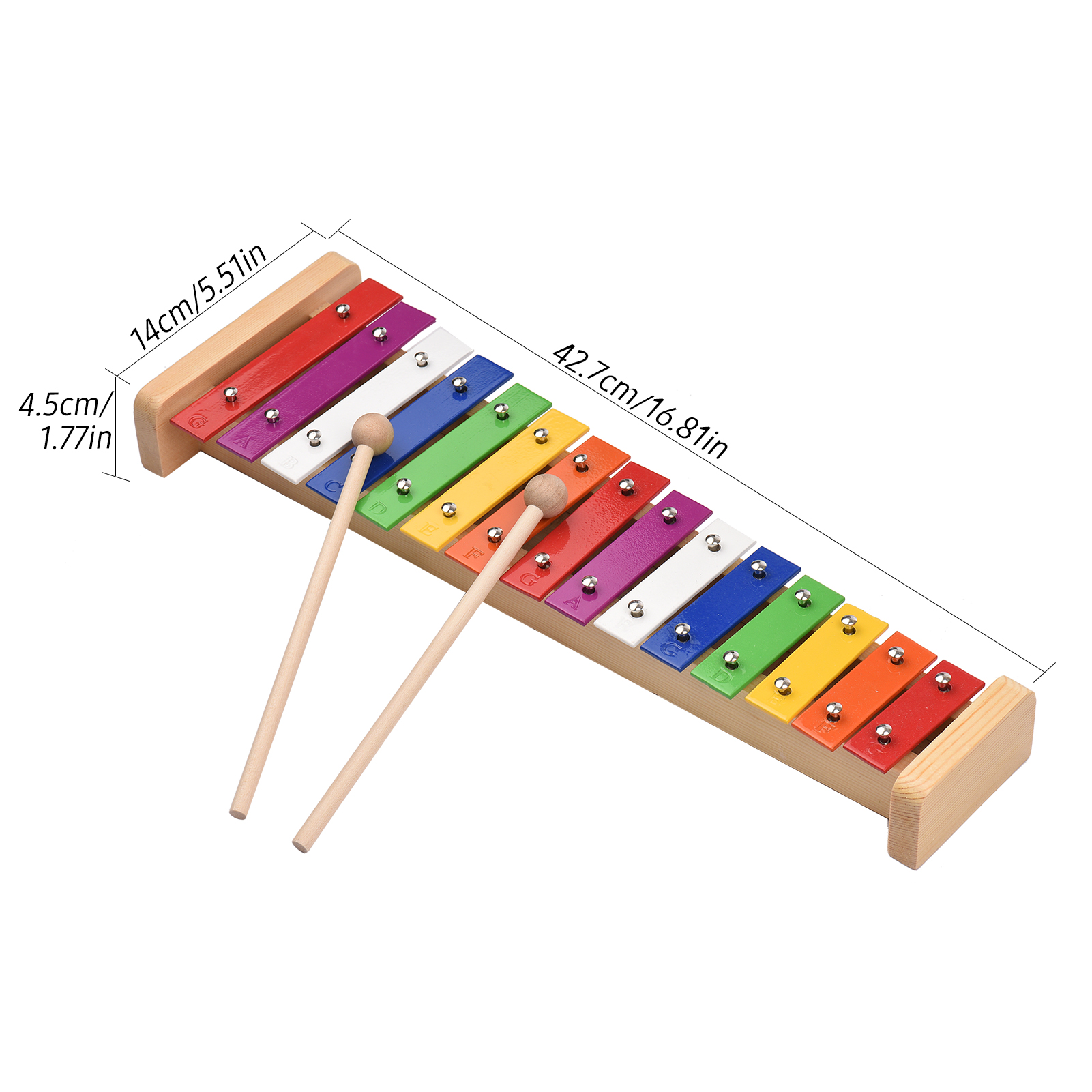 15 Note Glockenspiel Xylophone – Musical Instrument Mallet recenzja i cena
