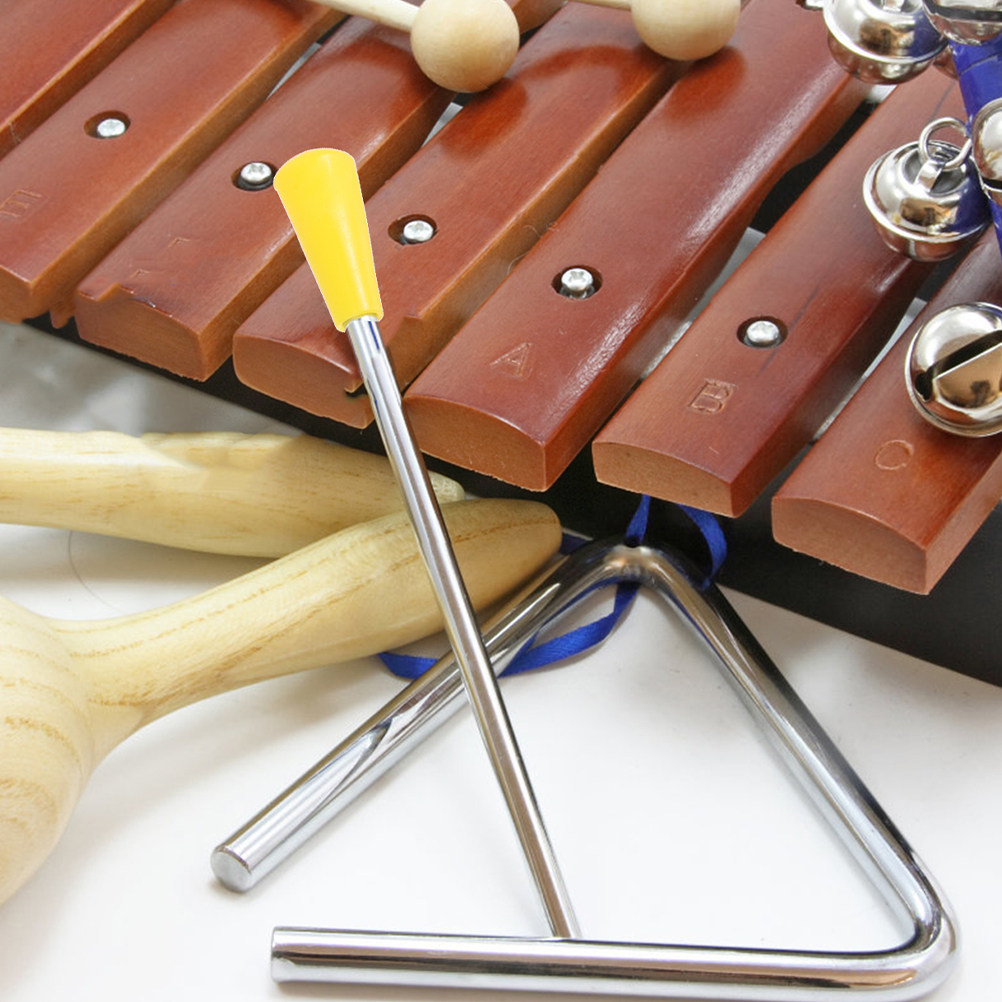 8Pcs Triangle Iron Sticks High – Musical Instrument Mallet recenzja i cena
