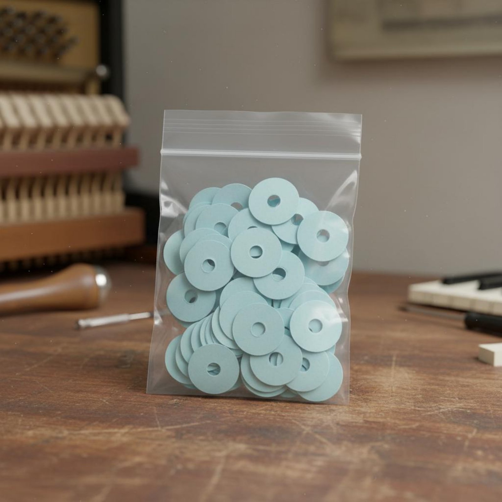 100 Pieces Piano Paper Washers – Musical Instrument Keyboard recenzja i cena