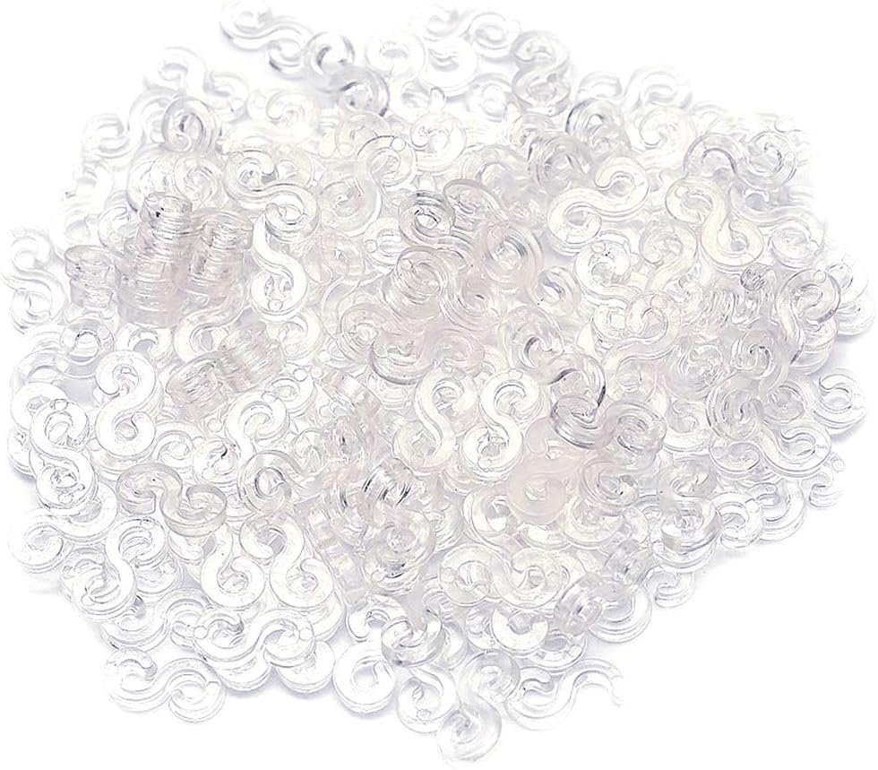 300Pcs S Clips Rubber Band Cli – Musical Instrument Jewelry recenzja i cena