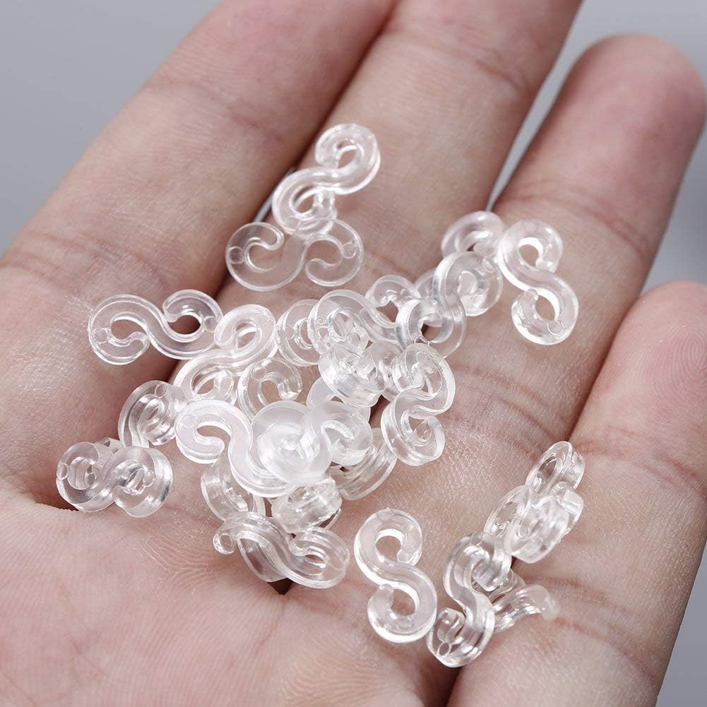 300Pcs S Clips Rubber Band Cli – Musical Instrument Jewelry recenzja i cena
