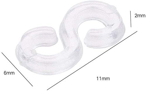 300Pcs S Clips Rubber Band Cli – Musical Instrument Jewelry recenzja i cena