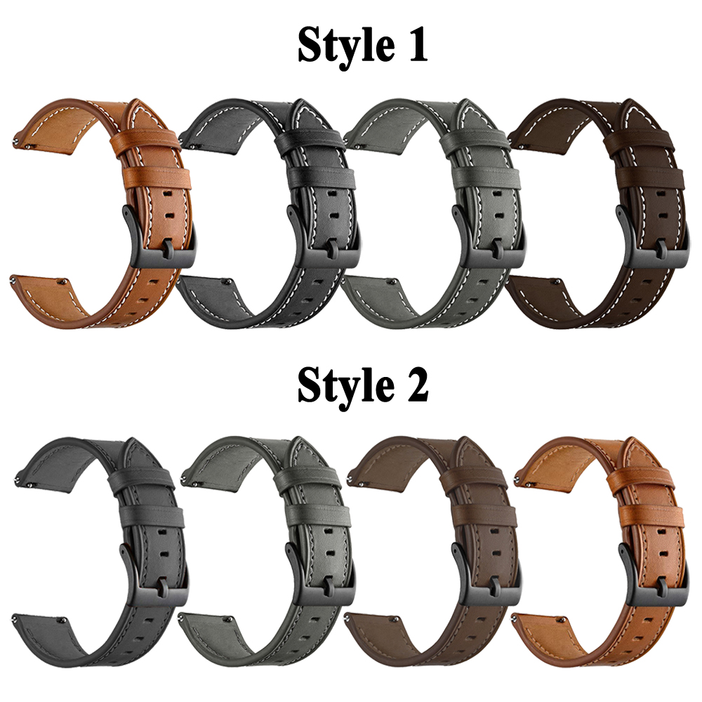 22mm Leather Strap For Garmin  – Musical Instrument Jewelry recenzja i cena