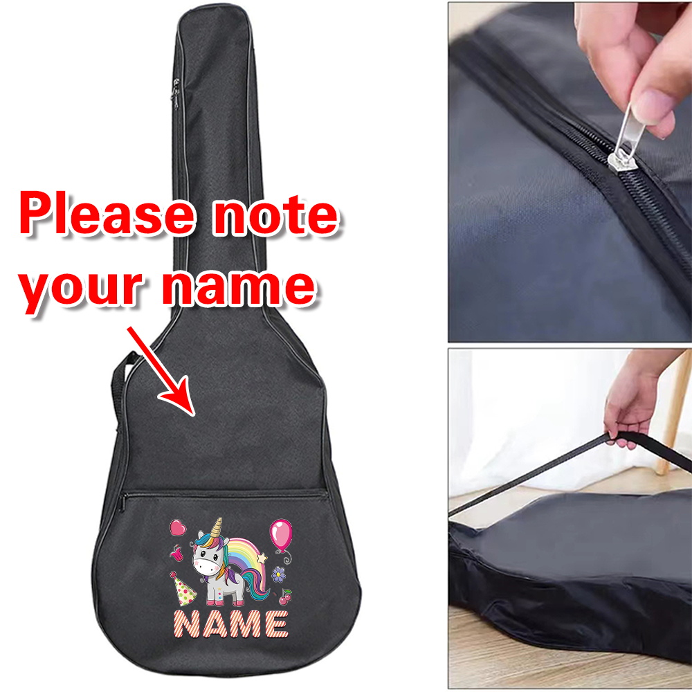 Customized Name Guitar Bag 36- – Musical Instrument With Name recenzja i cena