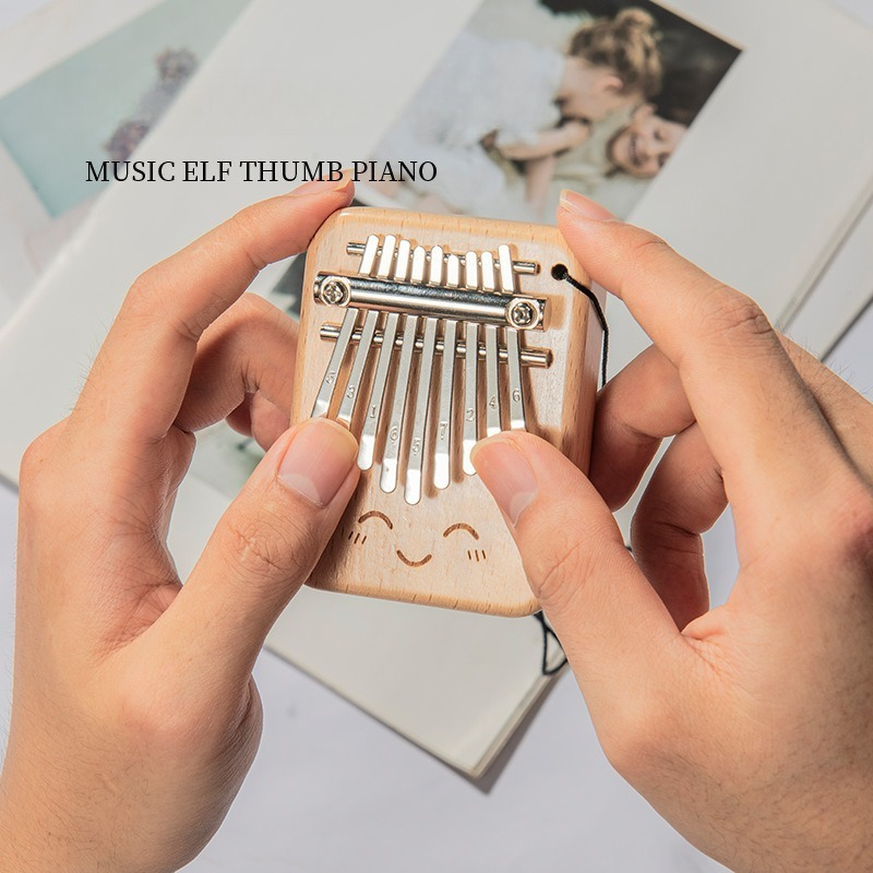 Solid Wood 9-tone Mini Thumb P – Musical Instrument For Beginners recenzja i cena