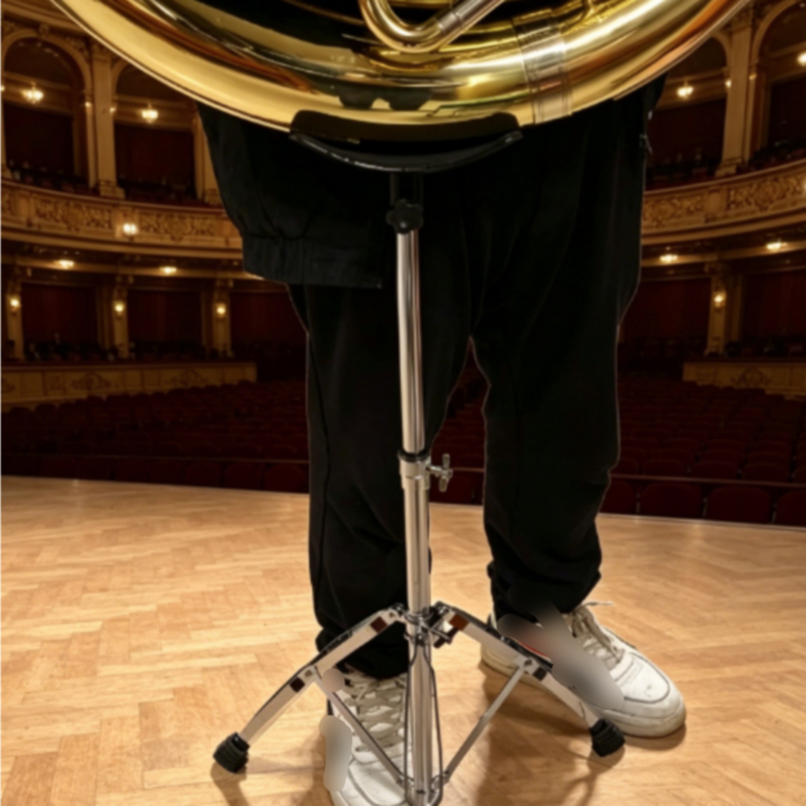 Tuba Stand Folding Tripod Euph – Musical Instrument Euphonium recenzja i cena