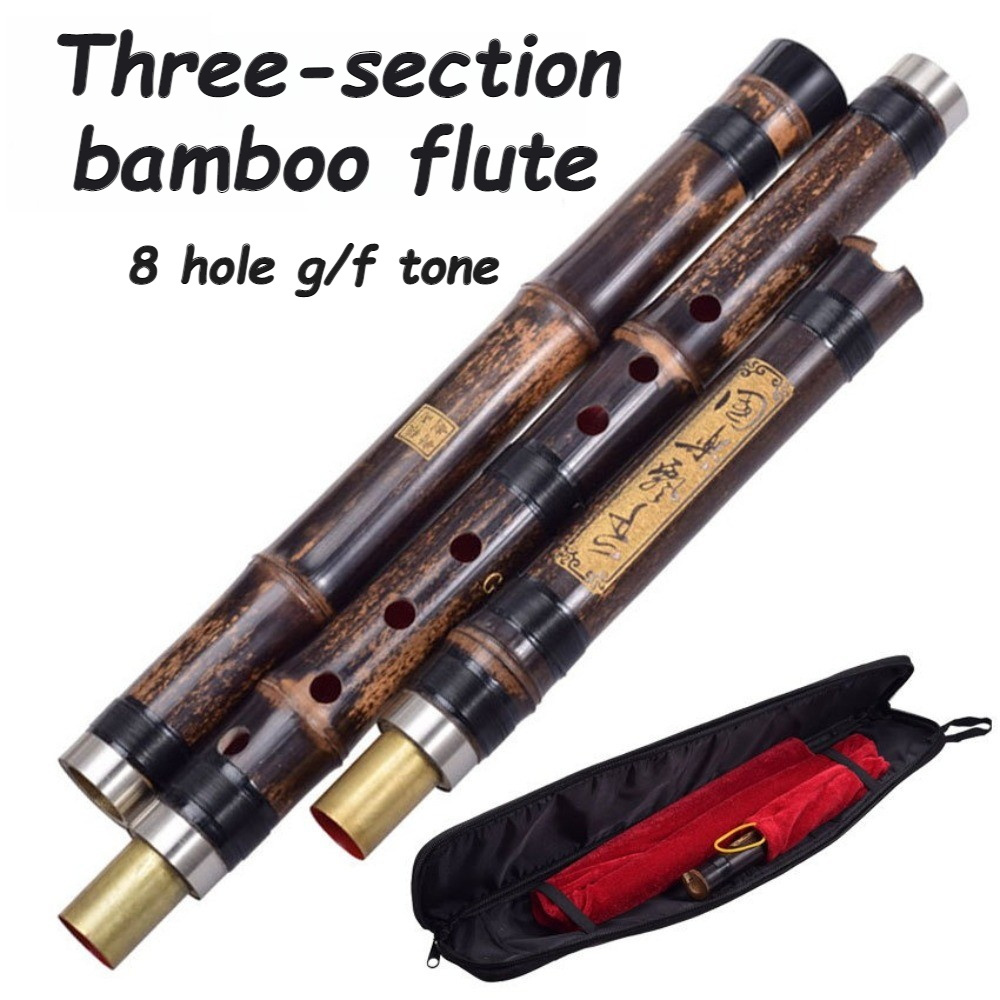8-hole Chinese Flute G/F Tone  – Shakuhachi Bamboo Flute recenzja i cena