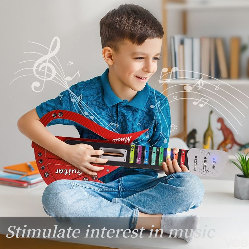 Wooden DIY Electric Guitar Kit – Musical Instrument Diy For Kids recenzja i cena