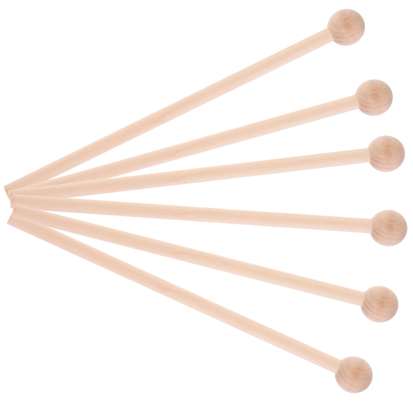 6Pcs Wood Mallets Percussion S – Musical Instrument Mallet recenzja i cena
