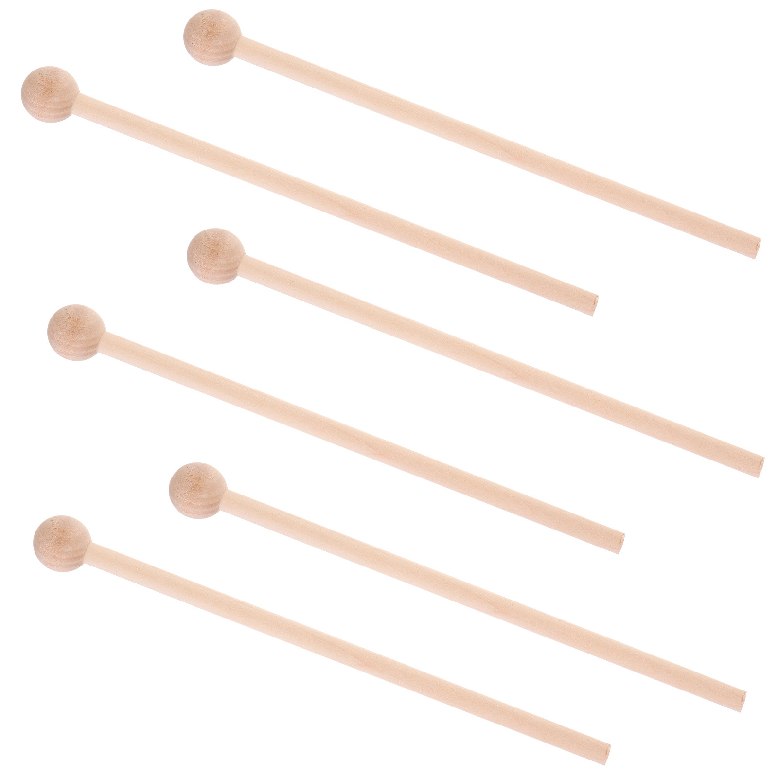 6Pcs Wood Mallets Percussion S – Musical Instrument Mallet recenzja i cena