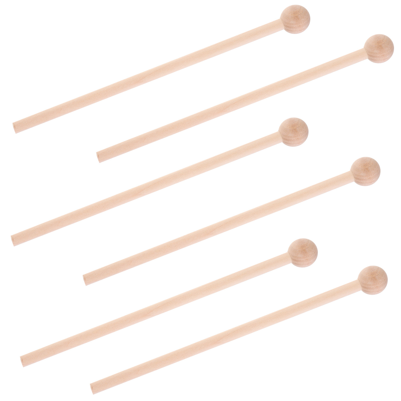 6Pcs Wood Mallets Percussion S – Musical Instrument Mallet recenzja i cena