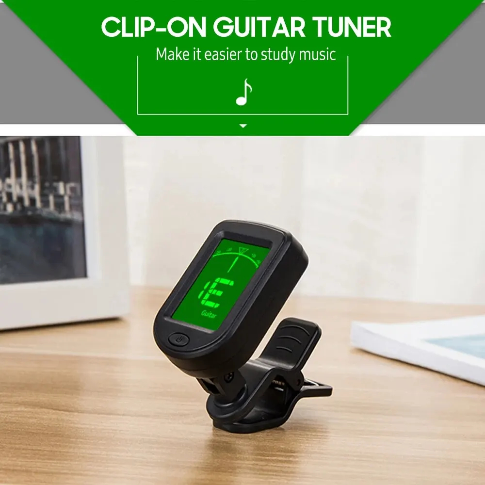 T-02 Guitar Tuner Clip-on Chro – Musical Instrument Organ recenzja i cena