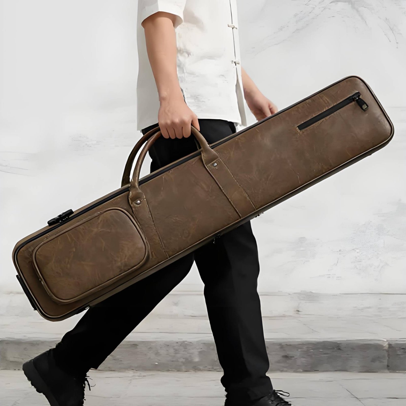 Erhu Case PU Leather Erhu Bag  – Erhu Violin Chinese recenzja i cena