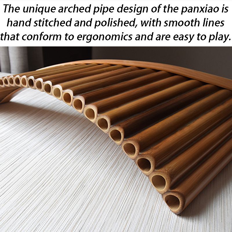 Forehand 29 Tubes G-tone Panpi – Shakuhachi Bamboo Flute recenzja i cena