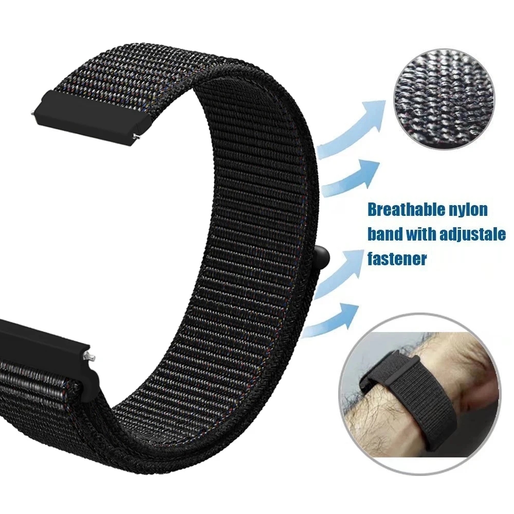 22mm Nylon Loop Band For Garmi – Musical Instrument Jewelry recenzja i cena