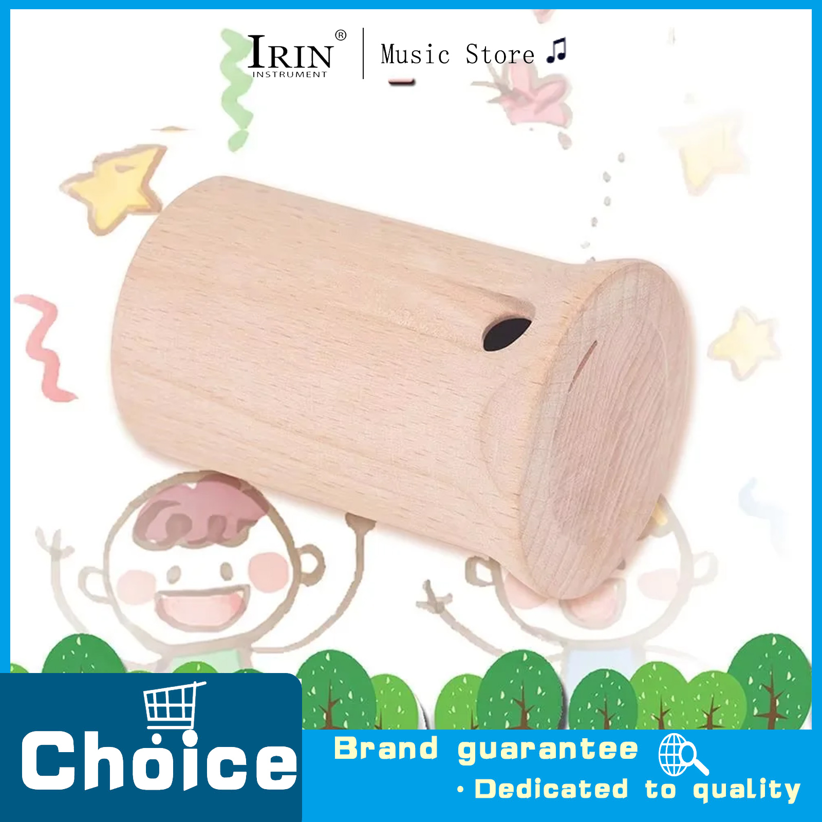 Birdsong Wooden Round Bird Cal – Musical Instrument For Babies recenzja i cena