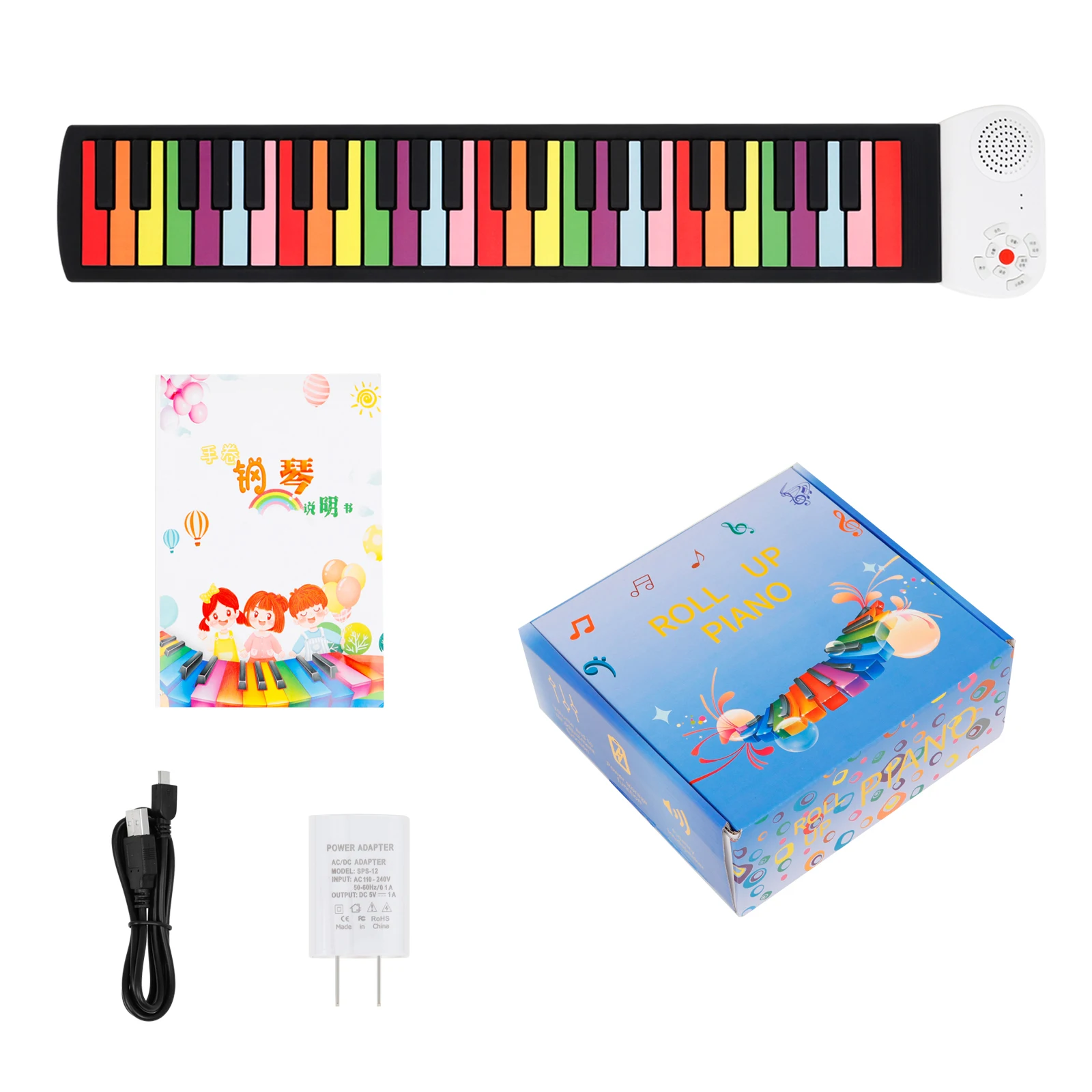 49-Key Hand Roll Piano Silicon – Musical Instrument Keyboard recenzja i cena