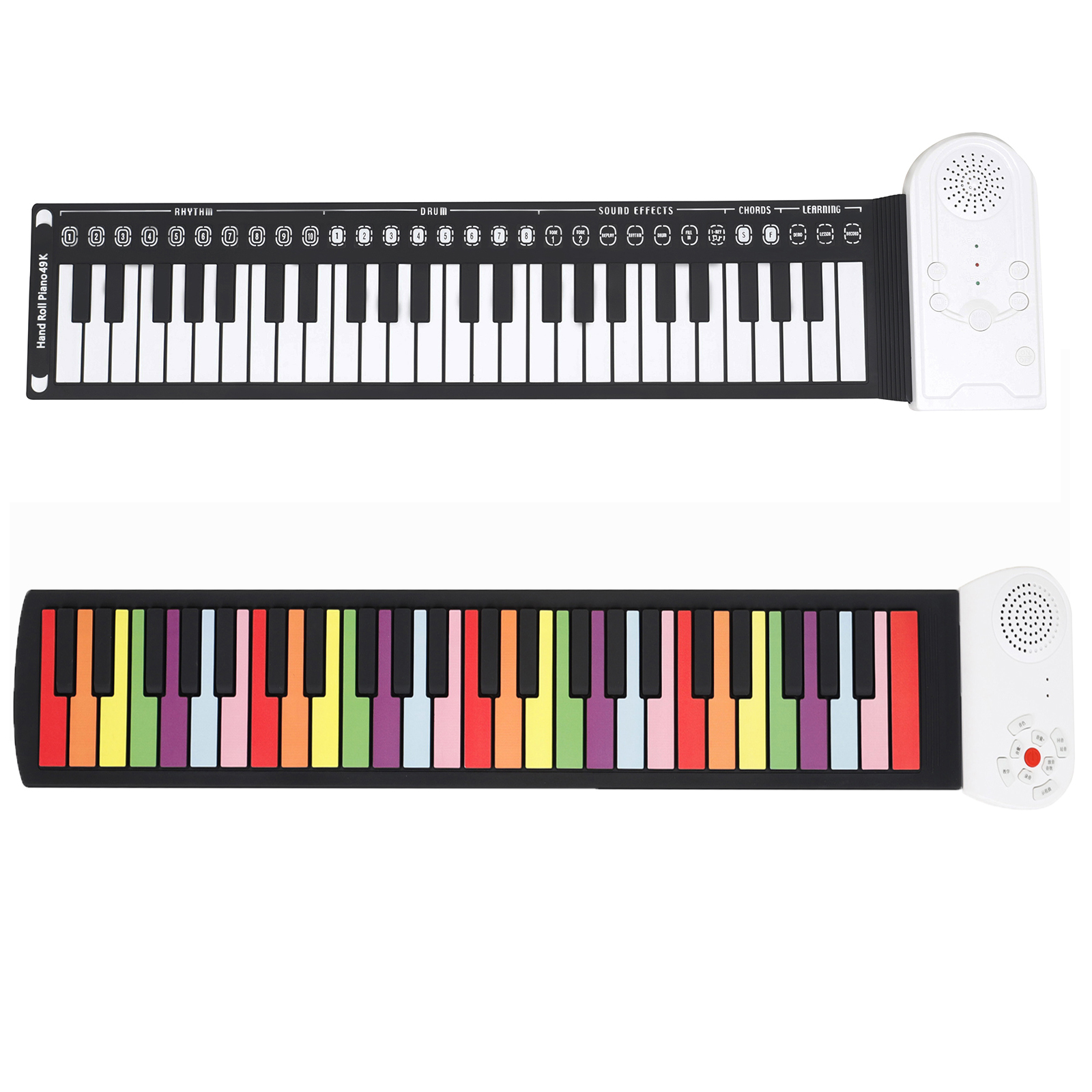49-Key Hand Roll Piano Silicon – Musical Instrument Keyboard recenzja i cena