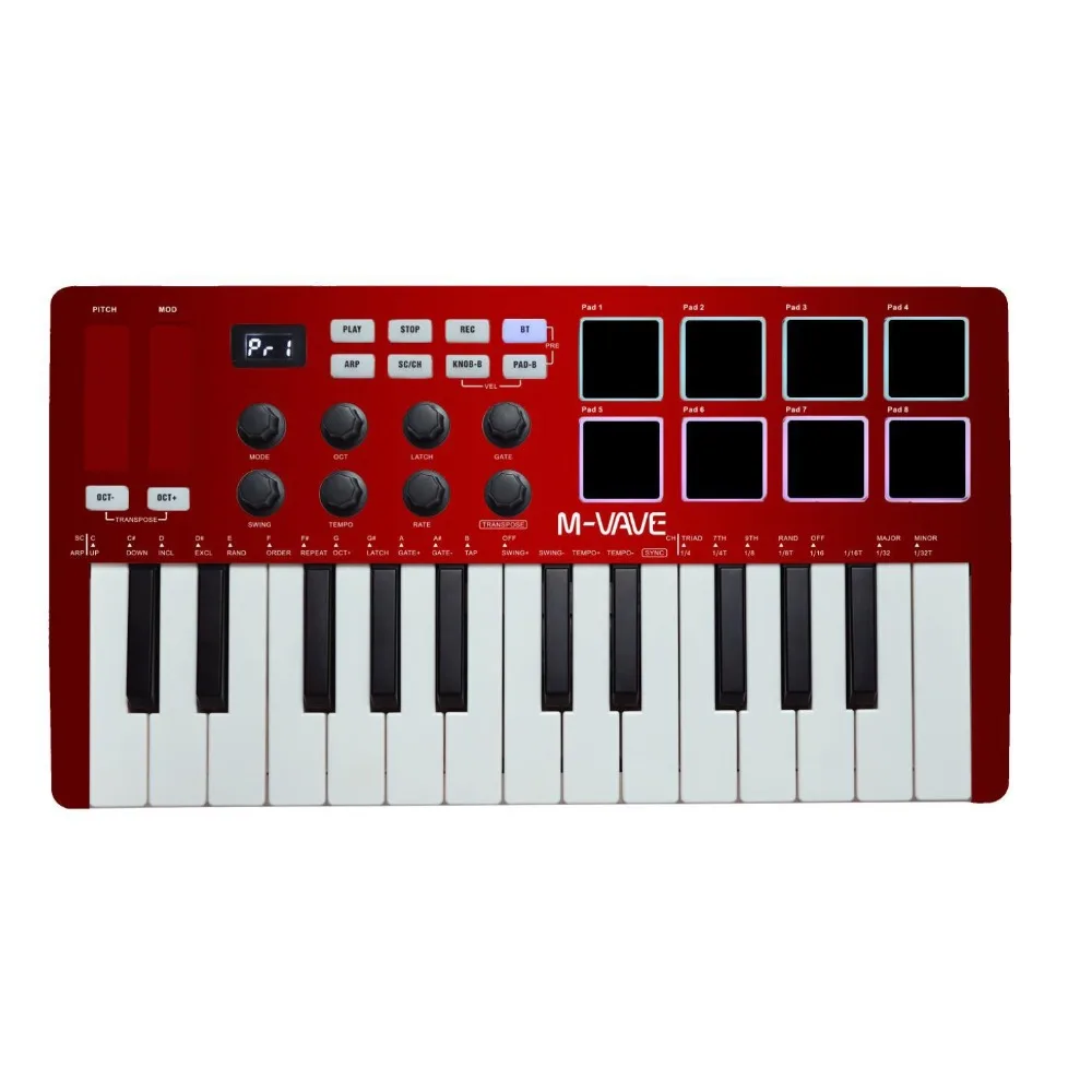 M-VAVE MIDI 25-Key USB MIDI Ke – Musical Instrument Keyboard recenzja i cena