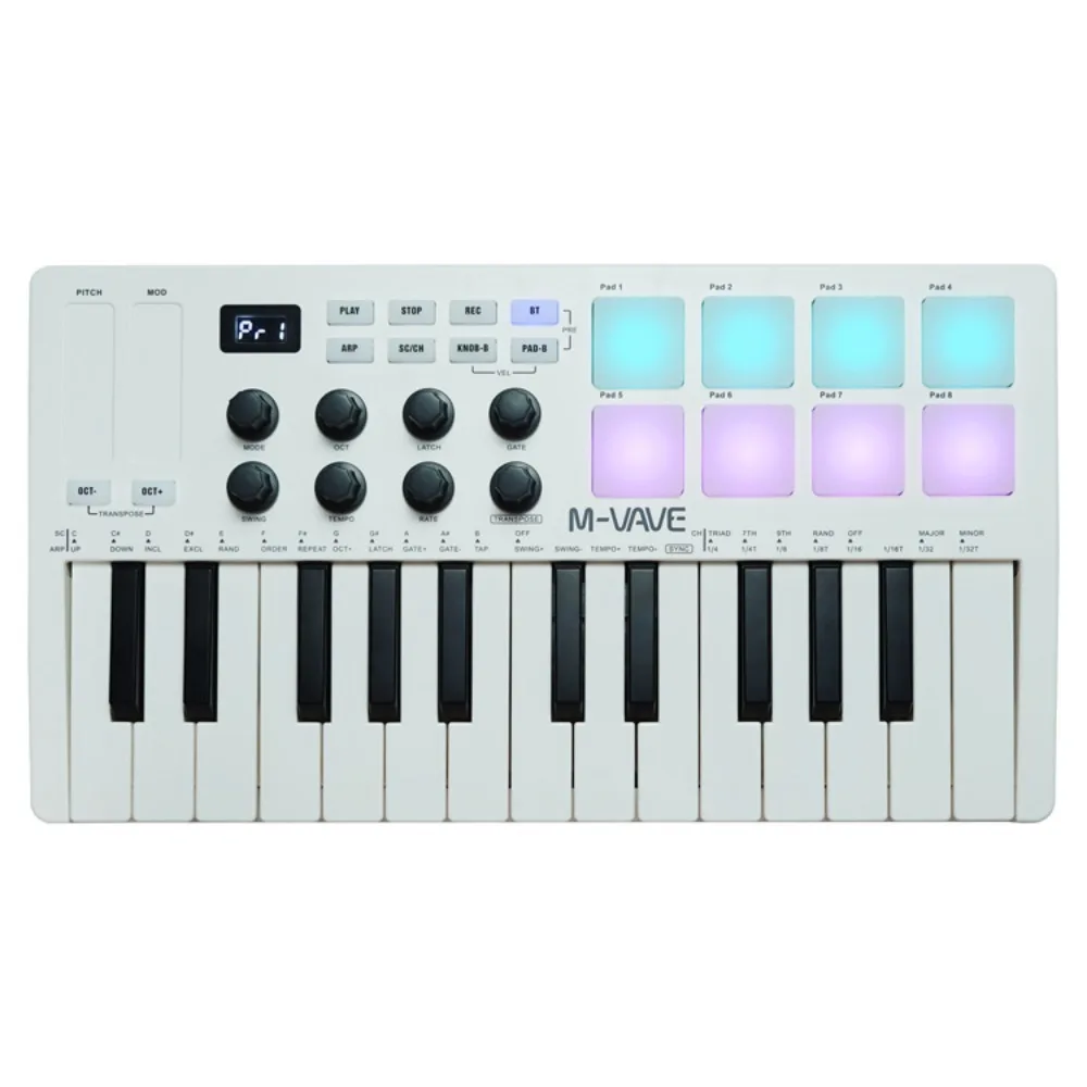M-VAVE MIDI 25-Key USB MIDI Ke – Musical Instrument Keyboard recenzja i cena