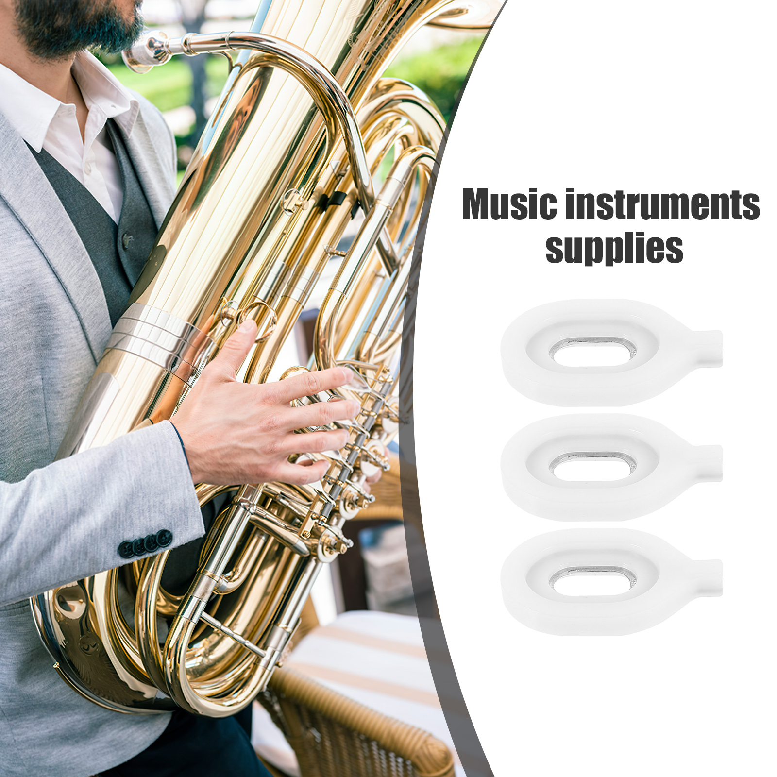 3pcs Trumpet Washer Euphonium  – Musical Instrument Euphonium recenzja i cena