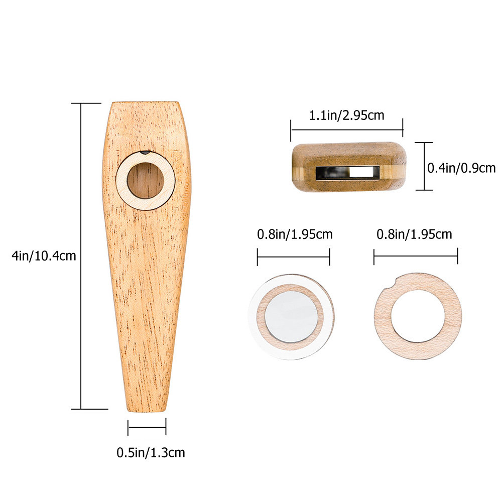 1Set Wooden Kazoo Musical Inst – Musical Instruments Easy recenzja i cena