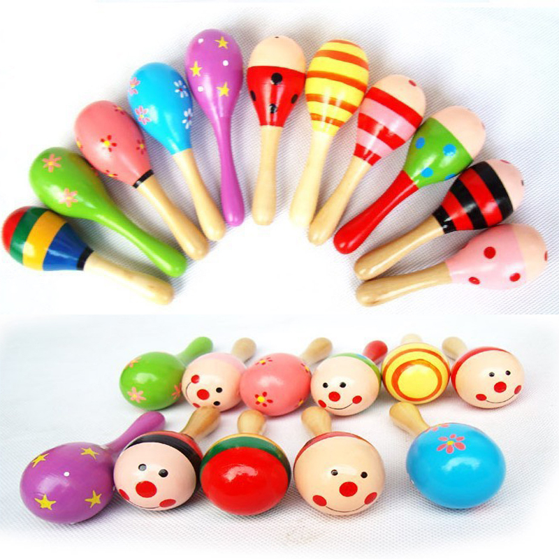 2pcs Colorful Wooden Small Rat – Musical Instrument For Babies recenzja i cena