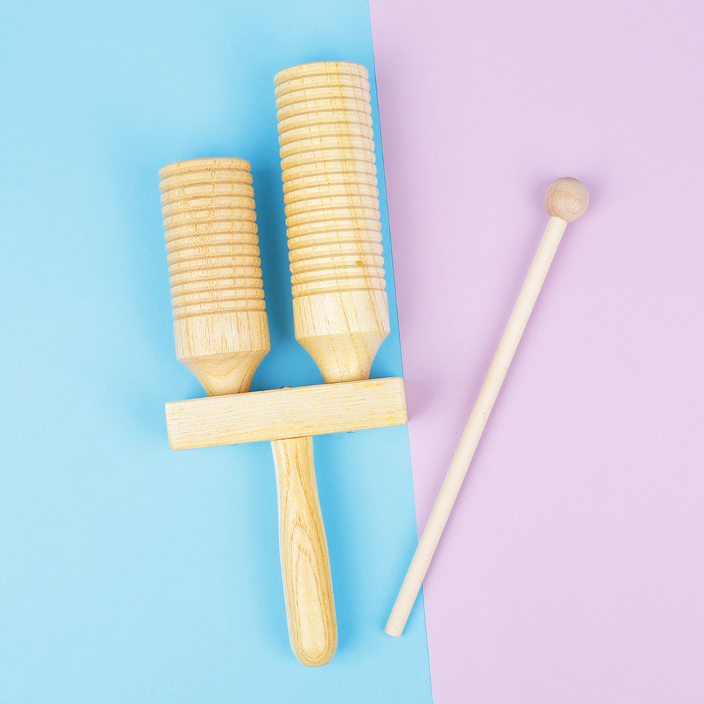 Kids Wooden Guiro Music Toy Do – Musical Instrument For Babies recenzja i cena