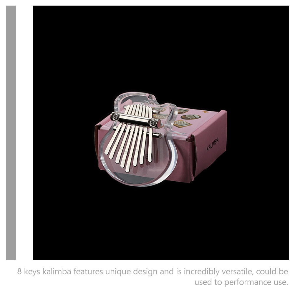 8 Keys Acrylic Kalimba Beginne – Musical Instrument For Beginners recenzja i cena