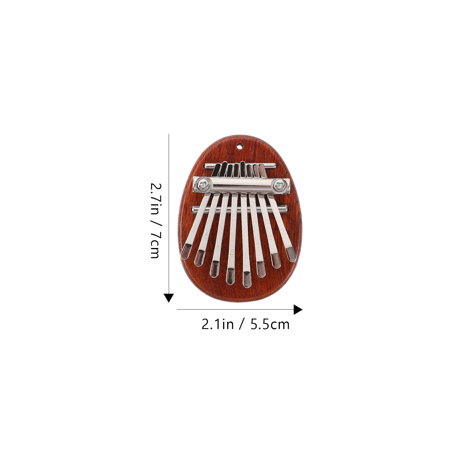 1Set Kalimba Mini 8 Keys Thumb – Musical Instrument For Beginners recenzja i cena