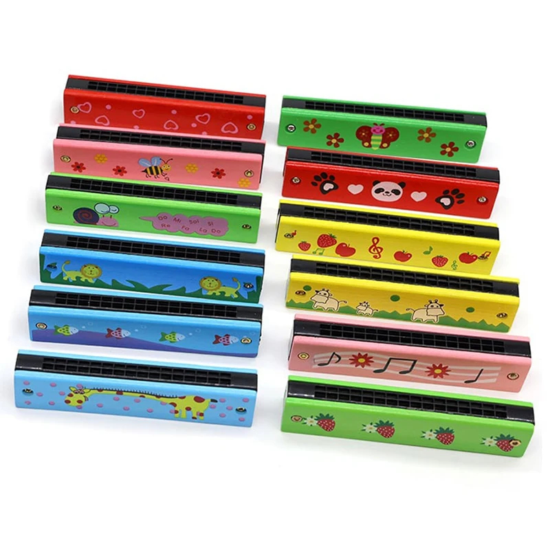 1/2pcs Children Wooden Harmoni – Musical Instrument Drawing recenzja i cena