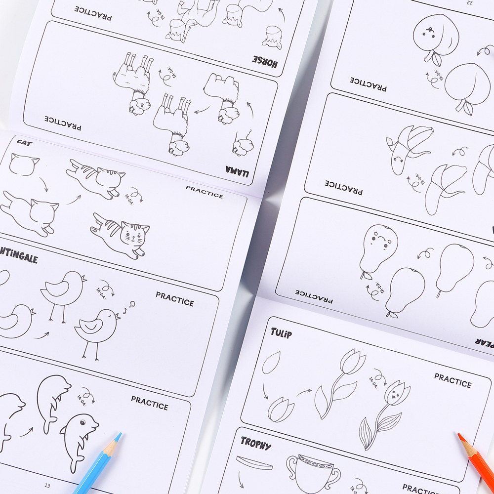 Step by Step Drawing Book 200+ – Musical Instrument Drawing recenzja i cena