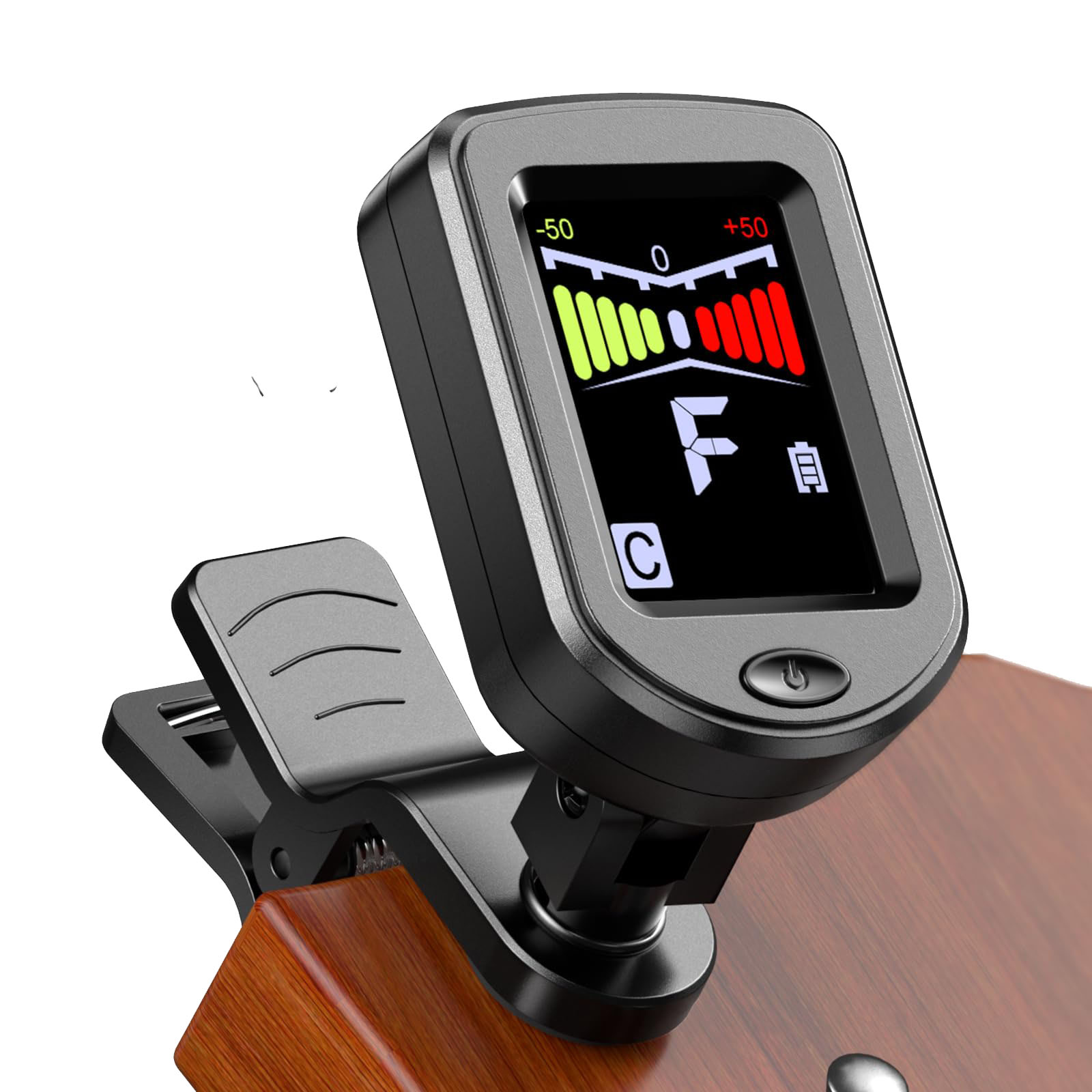Clip-On Guitar Tuner with Regu – Musical Instrument Organ recenzja i cena