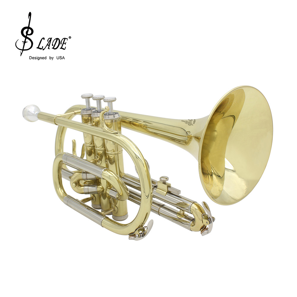 SLADE Bb B-flat Cornet Brass B – Musical Instrument Cornet recenzja i cena
