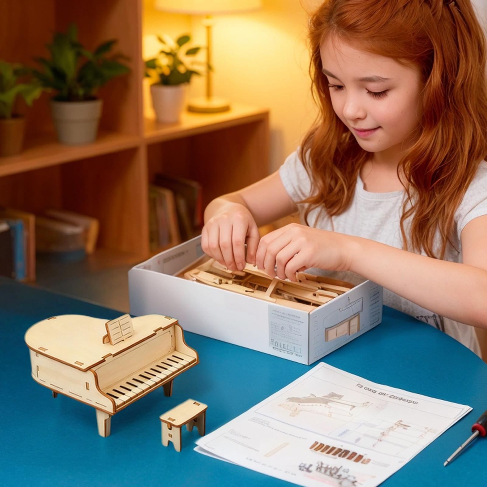 DIY Music Box Kit Wooden Instr – Musical Instrument Diy For Kids recenzja i cena